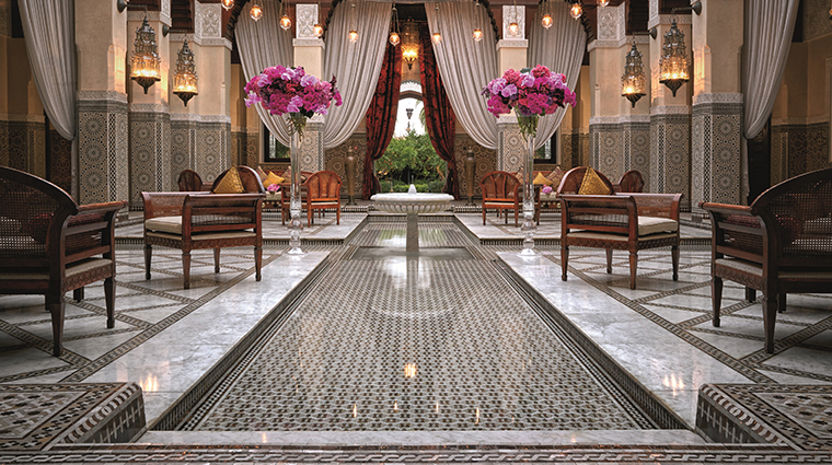 royal mansour marrakech lobby
