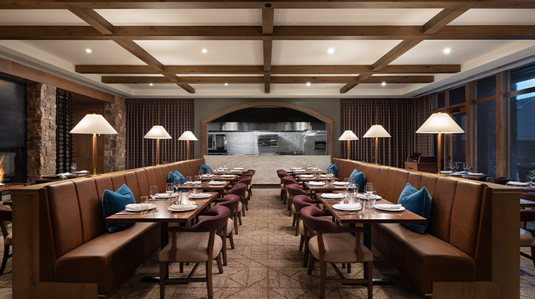 rusty parrot lodge spa wild sage dining room