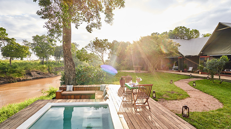 salas camp plundge pool