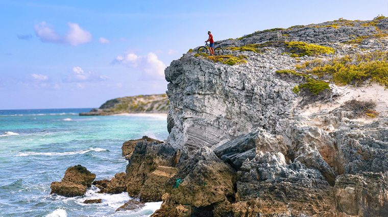 salterra a luxury collection resort and spa mountain biking in south caicos