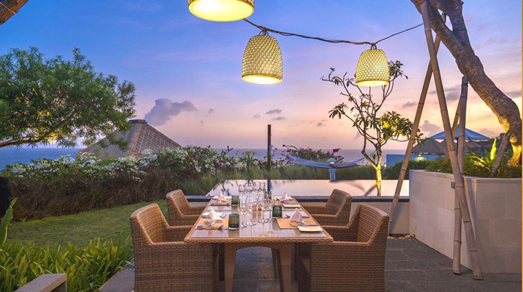 samabe bali suites villas villa dining