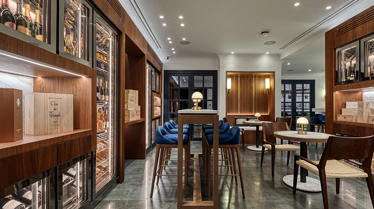 sandblu santorini lxr hotels resorts Aroma Wine Bar Sandblu Resort 3