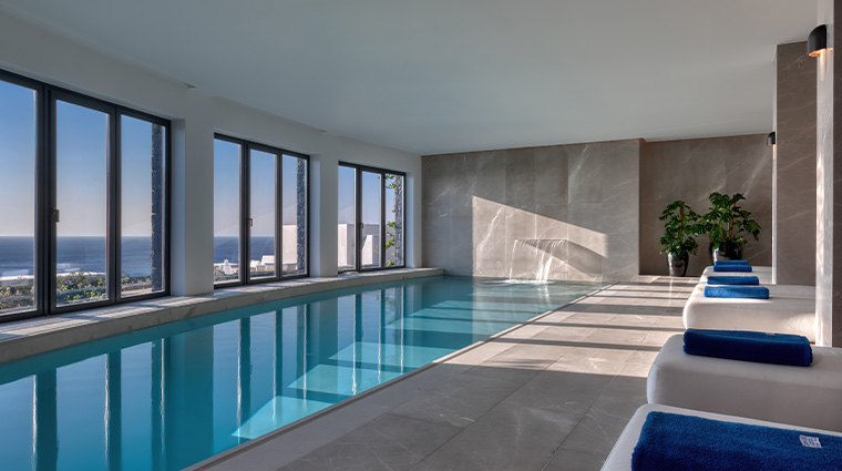 sandblu santorini lxr hotels resorts Aurora Spa Sandblu Resort