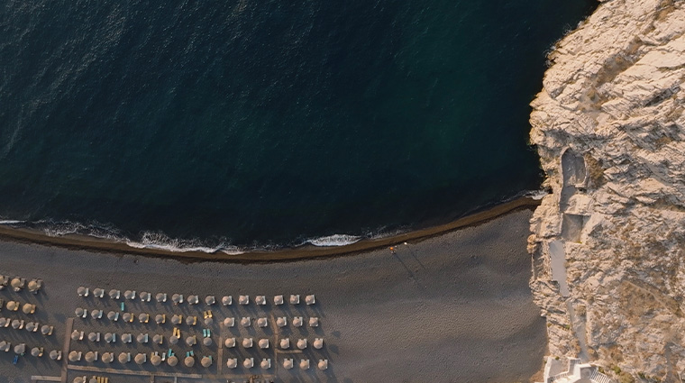 sandblu santorini lxr hotels resorts Kamari Beach