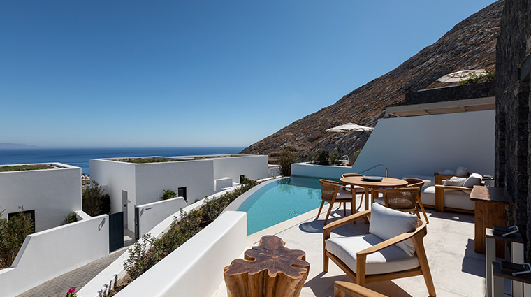sandblu santorini lxr hotels resorts Villa Orama Pool Sandblu Resort