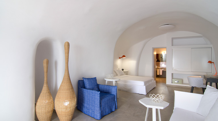 santorini secret suites spa premium room