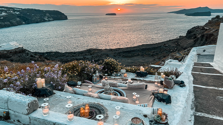 santorini secret suites spa private picnic