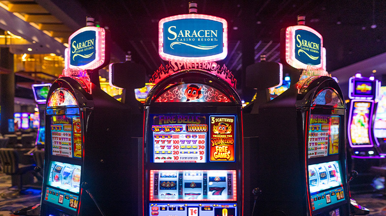 saracen casino resort slot machines