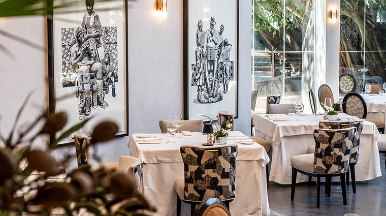 the saxon hotel villas and spa qunu restaurant