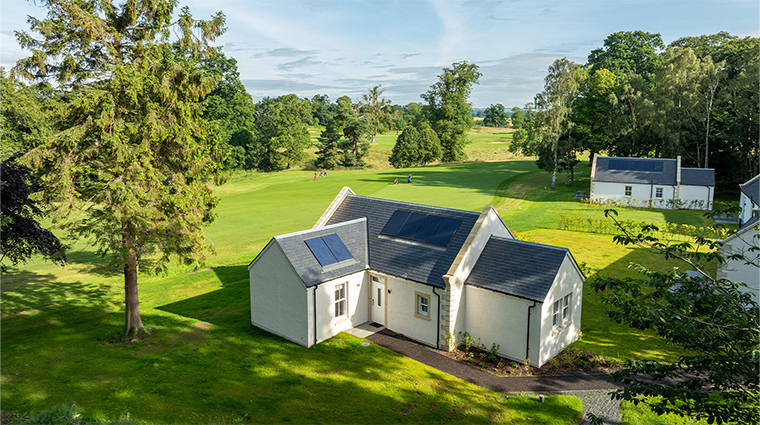 schloss roxburghe hotel and golf course view cottages exterior