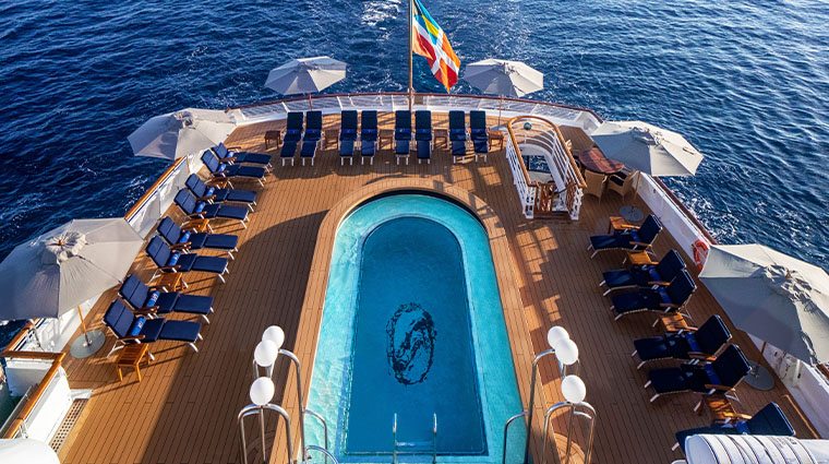 seadream ii deck pool