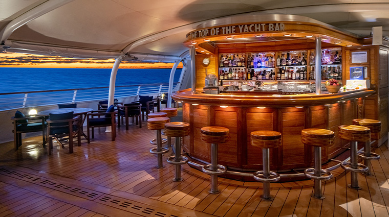 seadream ii yacht bar