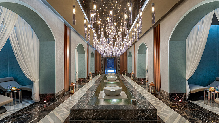 sensum spa and pro beauty hallway