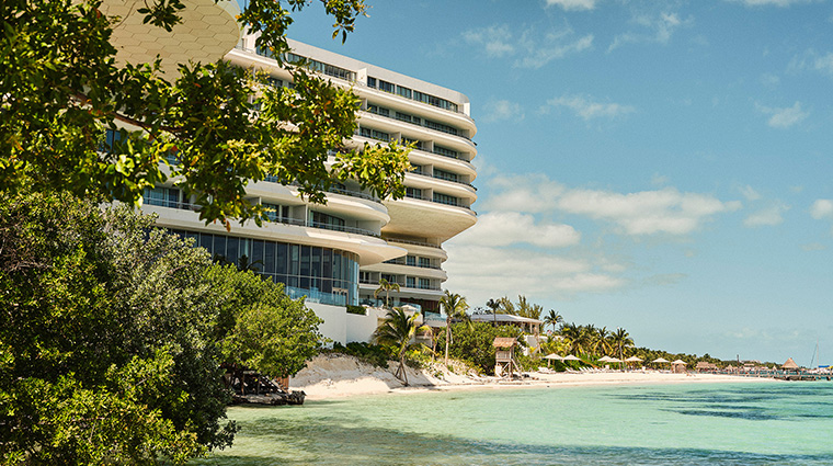 sha mexico building from the beach