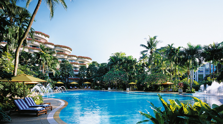 shangri la hotel singapore pool