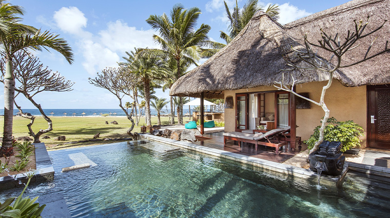 shanti maurice resort spa oceanfront pool villa