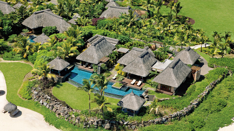 shanti maurice resort spa shanti villa aerial