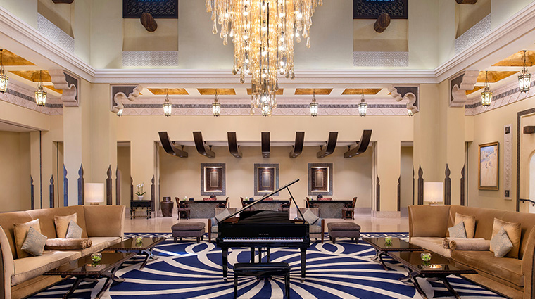 sharq village and spa a Ritz carlton hotel lobby