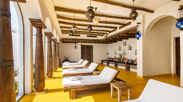 sharq village and spa a Ritz carlton hotel relaxation area