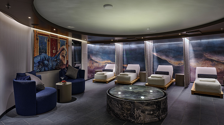 silver dawn spa relax area