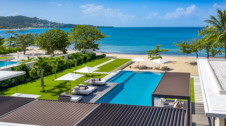 silversands resort grenada at grand anse aerial beachfront villa