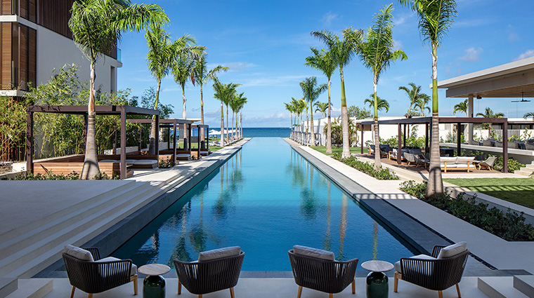 silversands resort grenada at grand anse pool view from lobby2