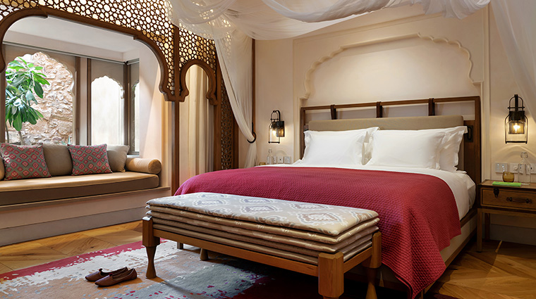 six senses fort barwara sanctuary suite bedroom