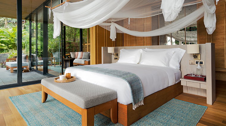 six senses krabey island hideaway pool villa suite bedroom