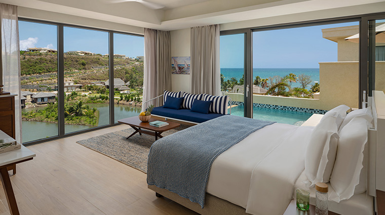 six senses la sagesse ocean view pool suite