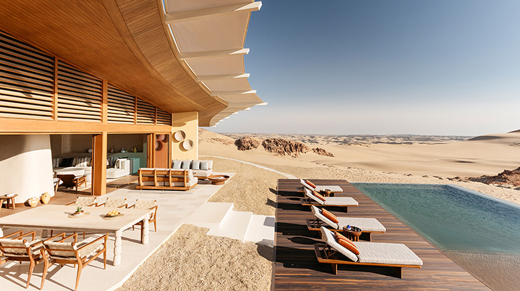 six senses southern dunes the red sea the sunset reserve pool terrace