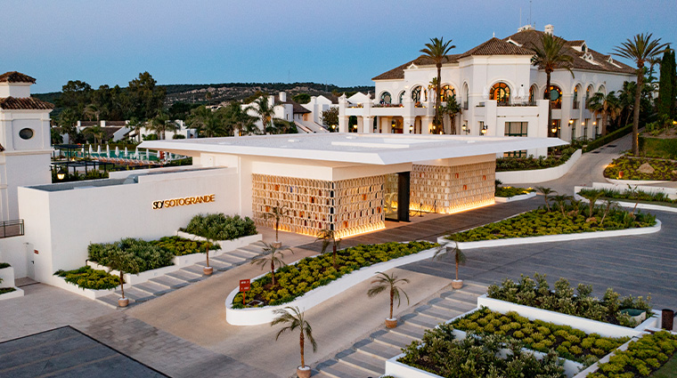 so sotogrande spa golf resort hotel aerial2