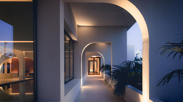 so sotogrande spa golf resort hotel walkway