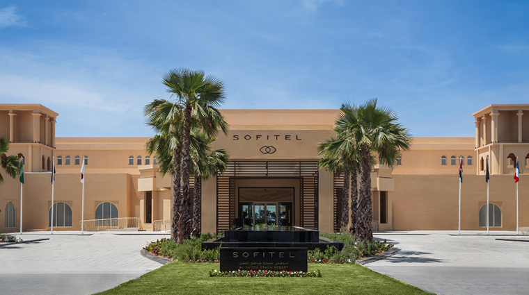 sofitel al hamra beach resort facade