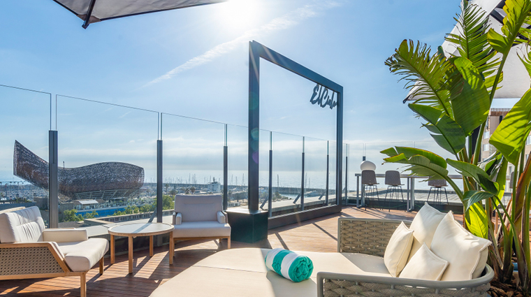 sofitel barcelona skipper rooftop terrace pool bar restaurant 5