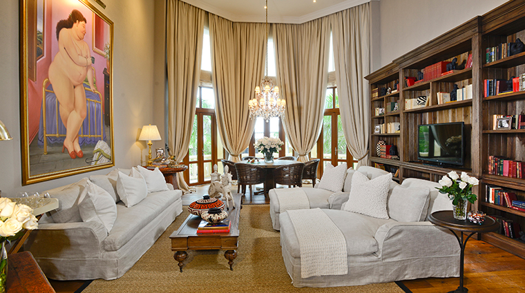 sofitel legend santa clara presidential suite living room