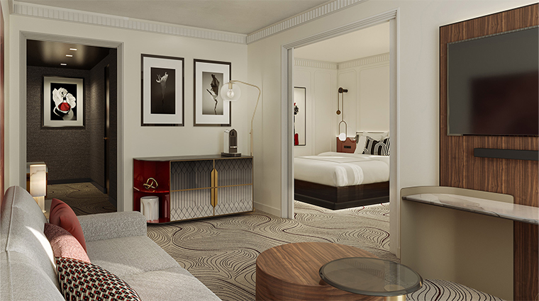 sofitel new york one bedroom suite living room