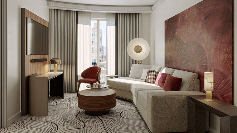 sofitel new york one bedroom suite living room2