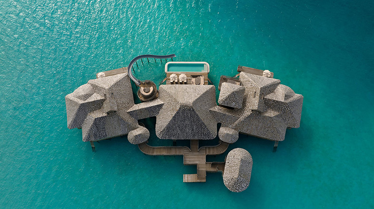 soneva secret bedroom sea loft aerial2