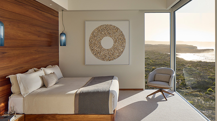 southern ocean lodge osprey suite bedroom