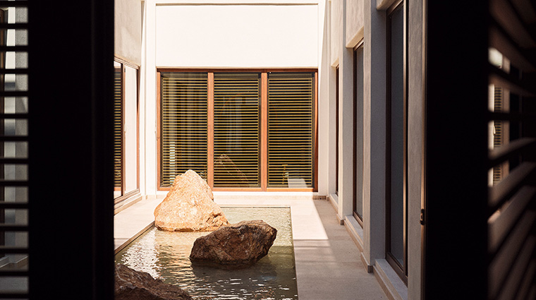the spa at four seasons resort mallorca at formentor hallway