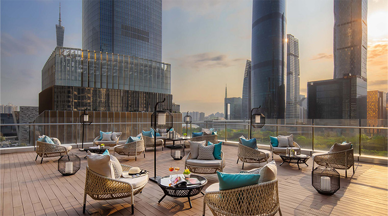 spa jumeirah ghuangzhou centre terrace