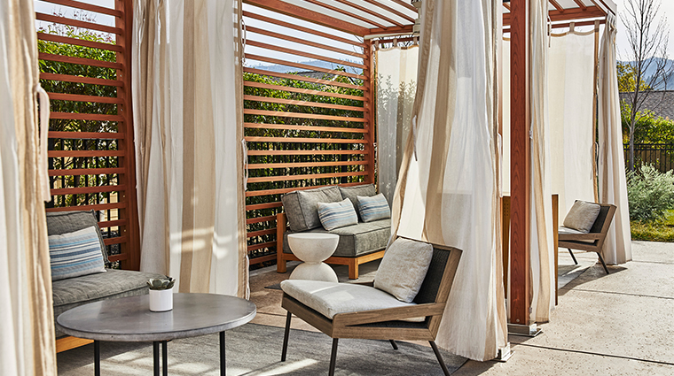 solage auberge resorts collection pool cabana