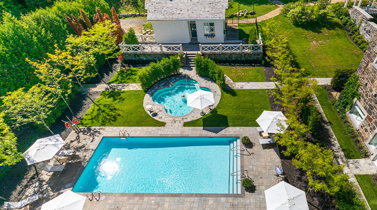 stonehaven le manoir summer outdoor swimming pool