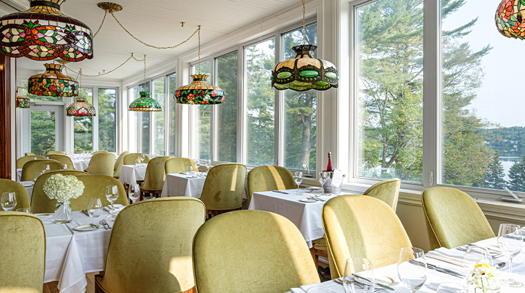 stonehaven le manoir veranda lunch dinner