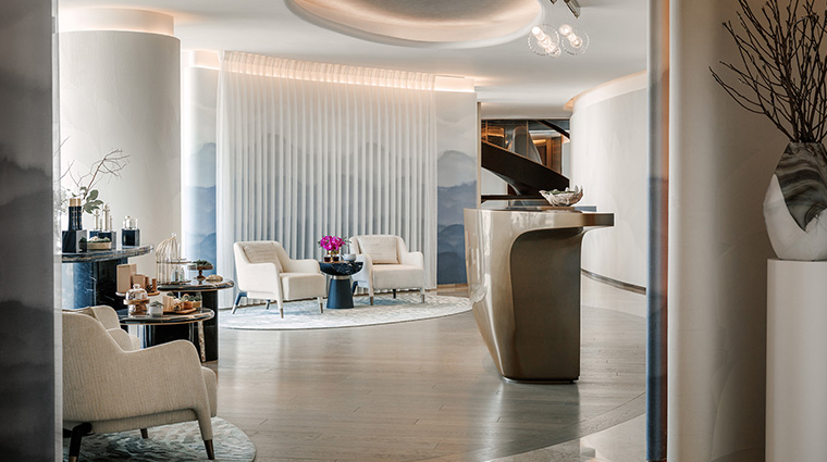 talise spa at jumeirah marsa al aram spa lobby