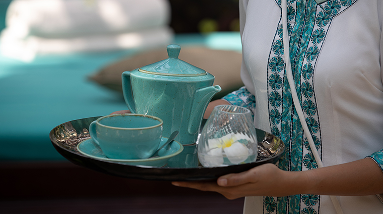 talise spa at madinat jumeirah tea service