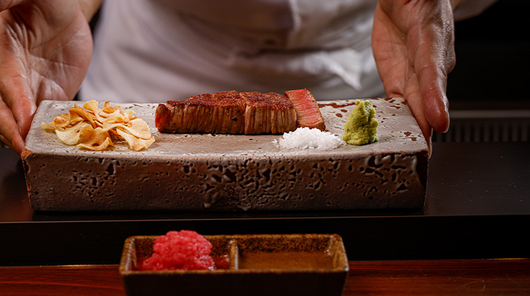 teppanyaki tempura shun grilled chateaubriand