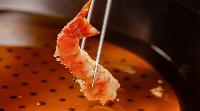 teppanyaki tempura shun japanese tiger prawn