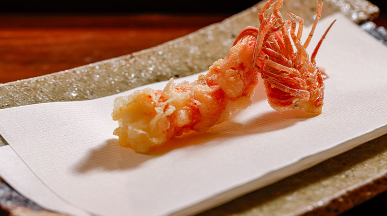 teppanyaki tempura shun japanese tiger prawn2