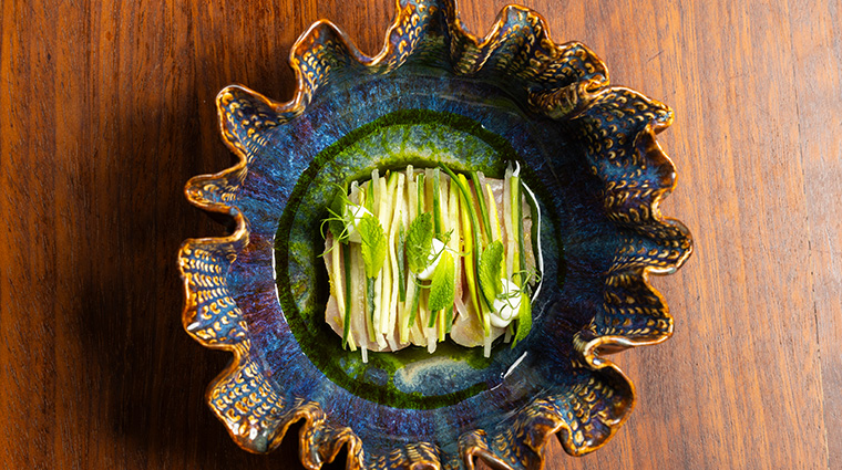 terra by jeremy ford Aguachile Hamachi Crudo